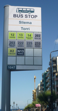 Bushaltestelle Torri