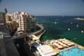 St. Julians, Dachterrasse, Portomaso Tower, Balluta Bay, Malta