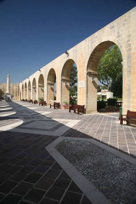 Malta, Valletta, Upper Barrakka Gardens, Panorama Valletta, Hafen - mittelmeer-reise-und-meer.de Malta, Valletta, Upper Barrakka Gardens, Panorama Valletta, Hafen - mittelmeer-reise-und-meer.de