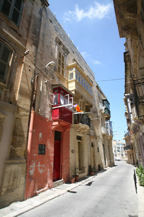 Malta, Vittoriosa (Birgu), 3 Cities, Triq Santa Skolastika - mittelmeer-reise-und-meer.de