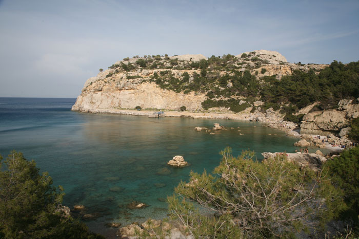 Rhodos, Anthony Quinn Bay, Badebucht - mittelmeer-reise-und-meer.de