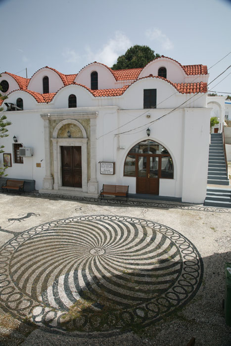 Rhodos, Archangelos, Erzengel Michael Kirche, Glockenturm - mittelmeer-reise-und-meer.de