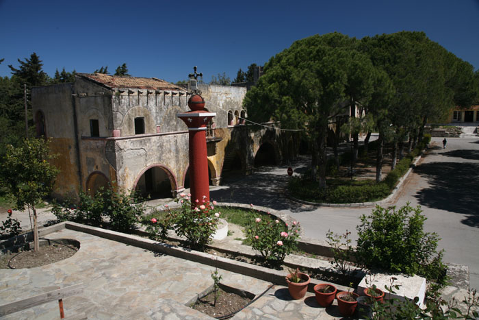 Rhodos, Eleousa, Arkadengang, Ruine - mittelmeer-reise-und-meer.de