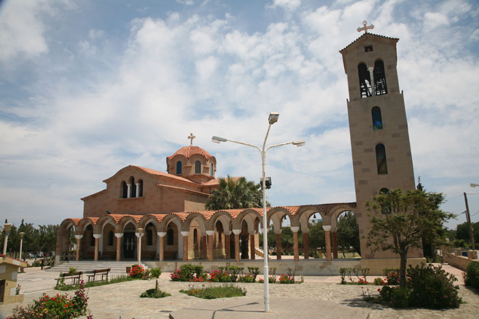 Rhodos, Faliraki, Kirche Sankt Nektarios - mittelmeer-reise-und-meer.de