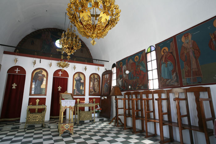 Rhodos, Filerimos, Kirche auf dem Weg von Ialyssos nach Filerimos - mittelmeer-reise-und-meer.de