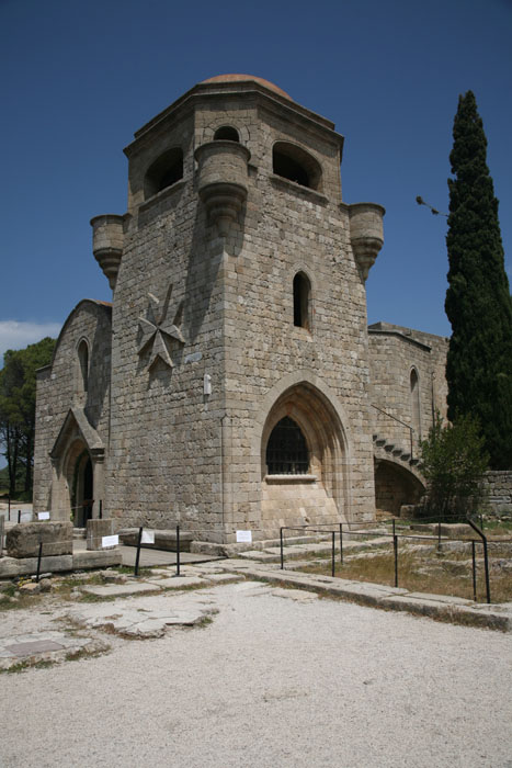 Rhodos, Filerimos, Kloster-Kirche - mittelmeer-reise-und-meer.de