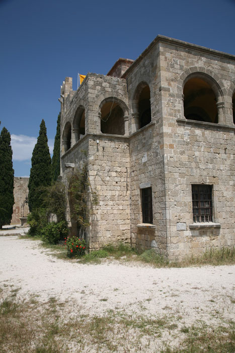 Rhodos, Filerimos, Kloster, Ostflügel - mittelmeer-reise-und-meer.de