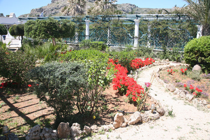 Rhodos, Thermen Kallithea, Parkanlage - mittelmeer-reise-und-meer.de