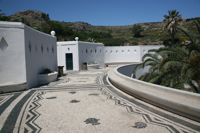 Rhodos, Thermen Kallithea, Rotunde Kuppelpavillion - mittelmeer-reise-und-meer.de