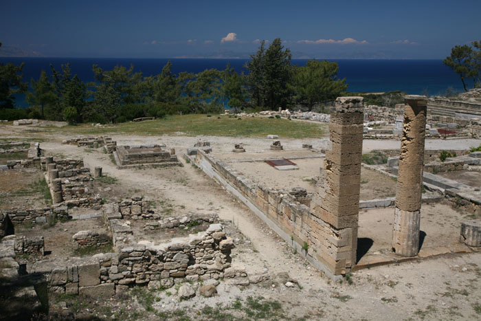 Rhodos, Kamiros, Apollon-Tempel - mittelmeer-reise-und-meer.de