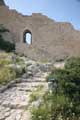 Eingang, Verteidigungswall, Wilde Blumen, Kastell Kritinia, Rhodos