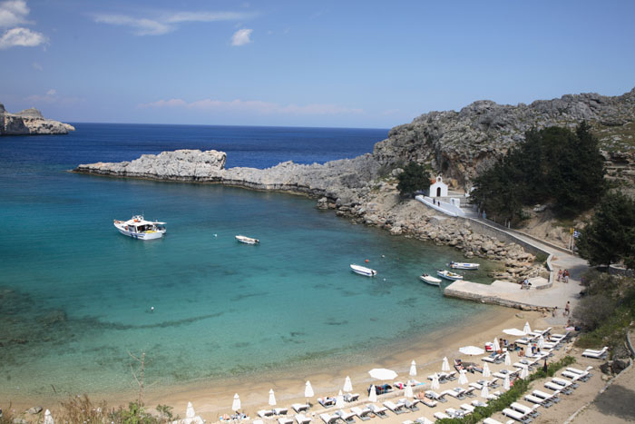 Rhodos, Lindos, Agios Pavlos Kapelle, Agios Pavlos Bay - mittelmeer-reise-und-meer.de