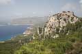 Monolithos, Blick von der Zufahrt, Rhodos