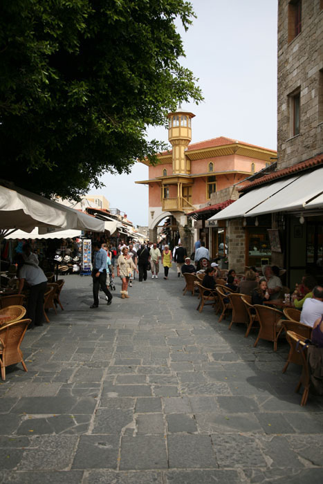 Rhodos, Rhodos-Stadt, Sokratous, Agha Moschee, Souvenierladen - mittelmeer-reise-und-meer.de