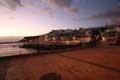 La Caleta, Promenade kurz vor Sonnenuntergang, Teneriffa