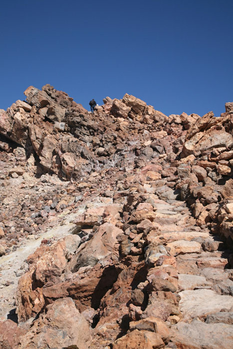 Teneriffa, Pico del Teide, Besteigung Gipfel, Wanderweg Nr. 10 - mittelmeer-reise-und-meer.de