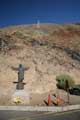 Statue an der Seilbahn Basisstation, Pico del Teide, Teneriffa