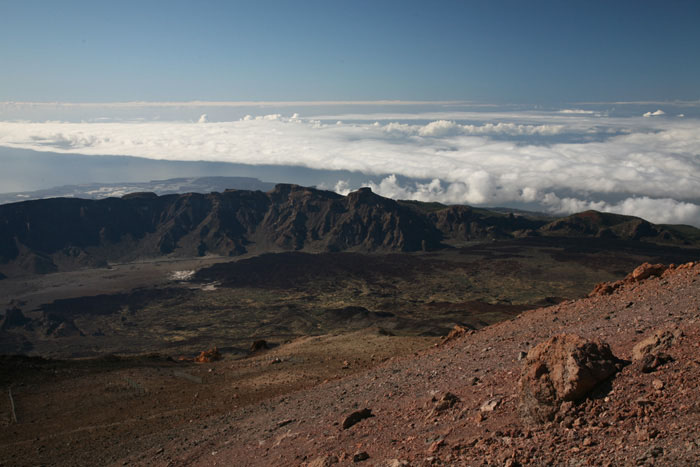 Teneriffa, Pico del Teide, Seilbahn Bergstation, Blick Südwesten - mittelmeer-reise-und-meer.de