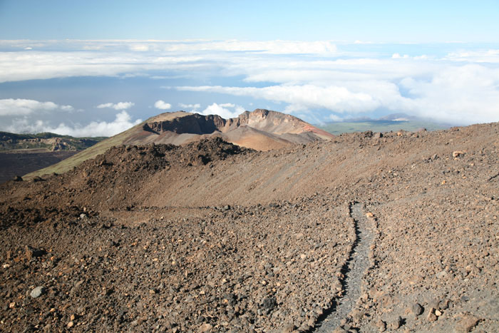 Teneriffa, Pico del Teide, Blick Krater Pico Viejo - mittelmeer-reise-und-meer.de