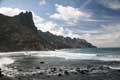 Strand, Blick Taganana, Roque de las Bodegas, Teneriffa