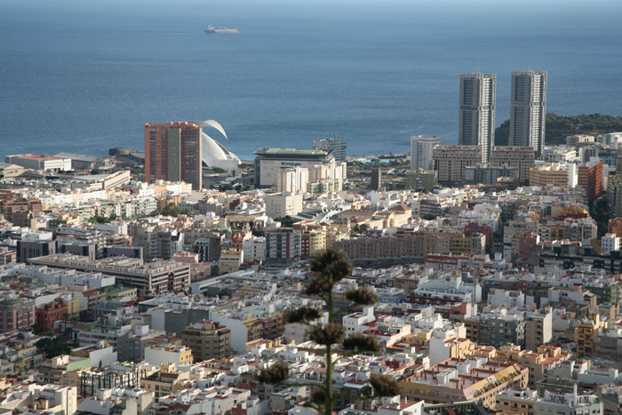 Teneriffa, Santa Cruz, Panorama von der Carretera de los Campitos - mittelmeer-reise-und-meer.de