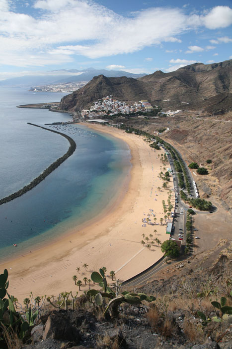 Teneriffa, TF-121, Aussichtspunkt Playa de las Teresitas - mittelmeer-reise-und-meer.de