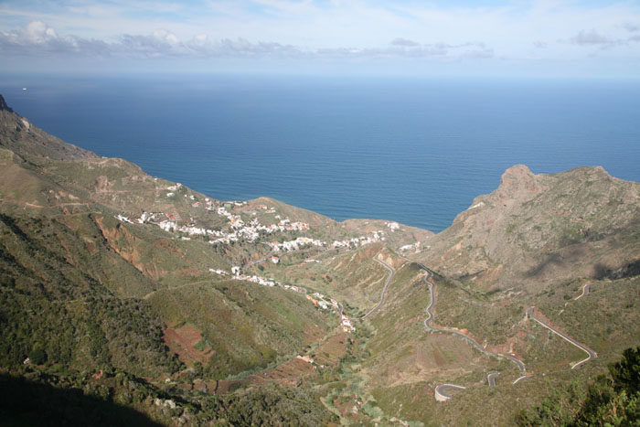 Teneriffa, TF-134, Blick vom Mirador Bailadero - mittelmeer-reise-und-meer.de