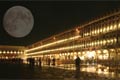 Piazza San Marco, Markusplatz, Der Markusplatz bei Nacht, Venedig